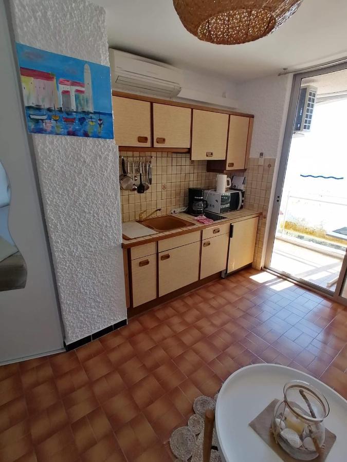 Studio Vue Sur La Mer Au 6Eme Et Dernier Etage Canet-en-Roussillon Exterior photo