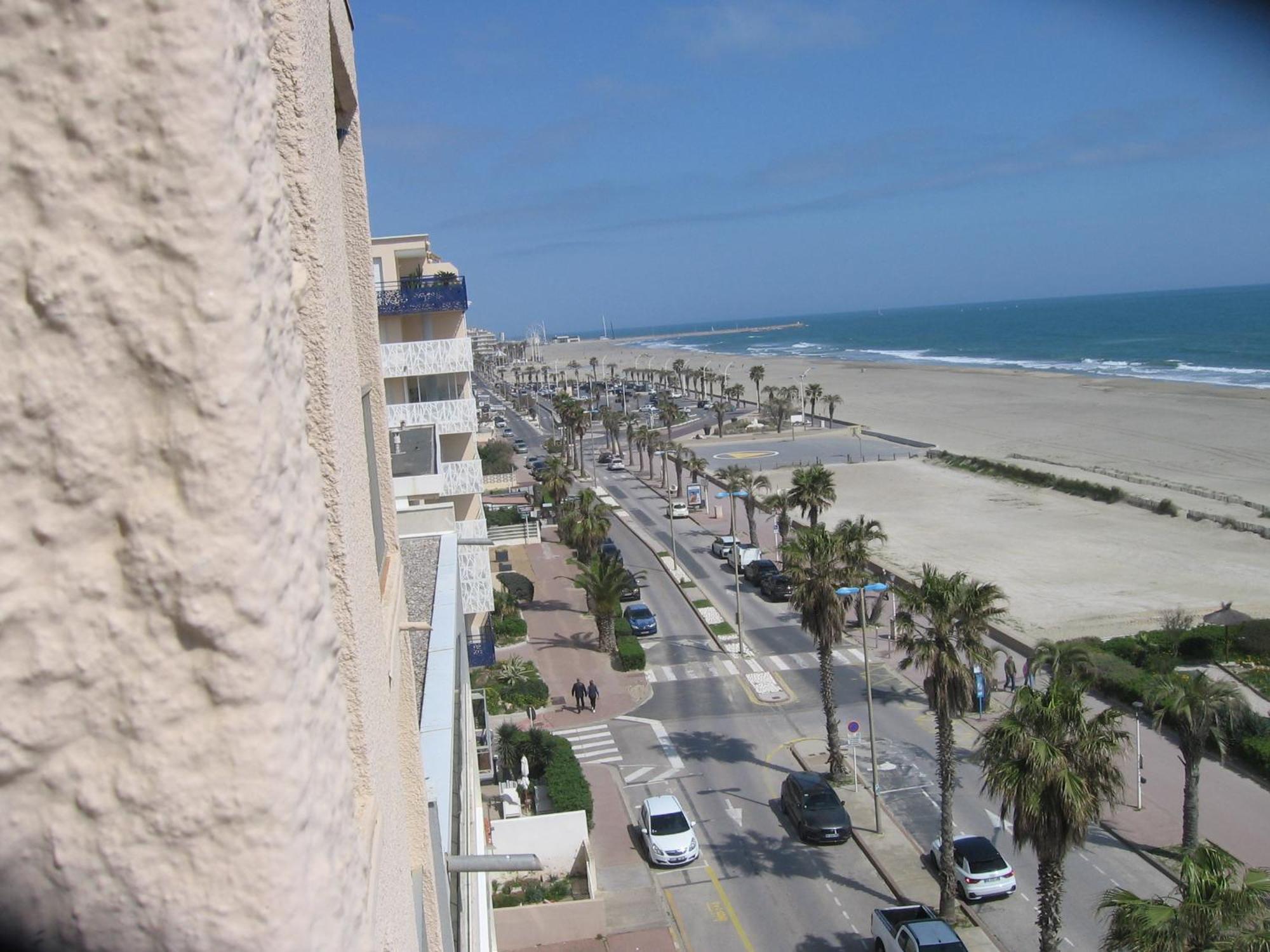 Studio Vue Sur La Mer Au 6Eme Et Dernier Etage Canet-en-Roussillon Exterior photo